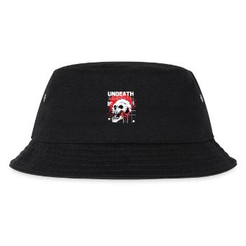 Skull Urban Cyberpunk Design - Kids’ Bucket Hat - black - Front