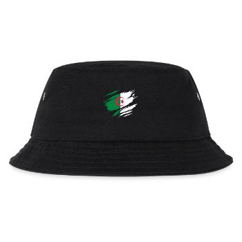 Algerian Flag of Algeria - Kids’ Bucket Hat - black - Front