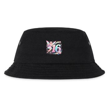 Elfe du 16e anniversaire – Design graphique pastel - Bob Enfant - noir - Devant