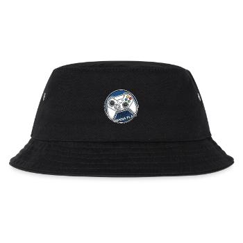 Controller Logo Wanna Play - Kinder Bucket Hat - Schwarz - Vorne