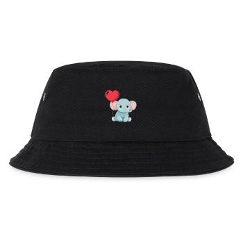 Petit éléphant mignon - Bob Enfant - noir - Devant