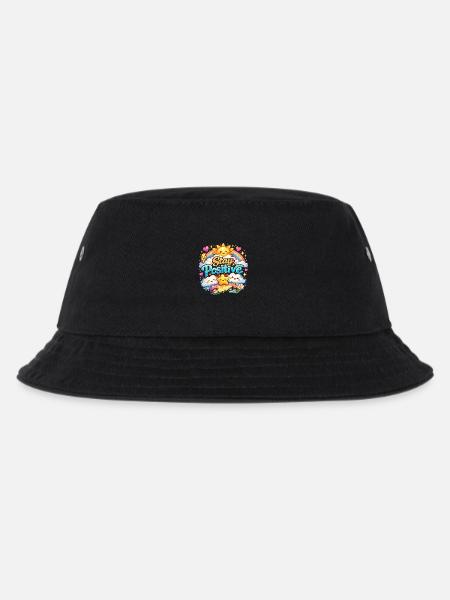 Restez positifs Rainbow Kawaii - Bob Enfant - noir