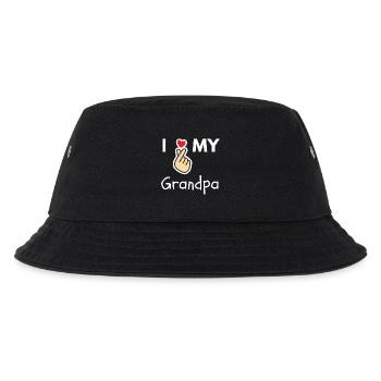 J’adore mon cadeau de famille grand-père - Bob Enfant - noir - Devant