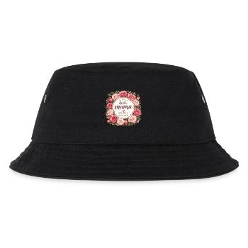 Beste Mama der Welt - Kinder Bucket Hat - Schwarz - Vorne