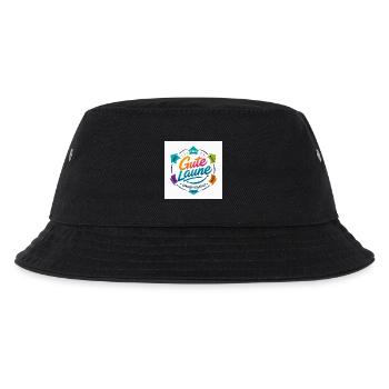 Gute Laune Kreis Farbig Positiv - Kinder Bucket Hat - Schwarz - Vorne