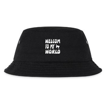Katzen - Kinder Bucket Hat - Schwarz - Vorne