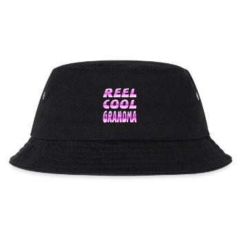 Oma - Kinder Bucket Hat - Schwarz - Vorne