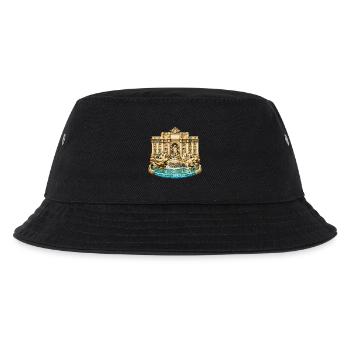 Trevi-Brunnen - Kinder Bucket Hat - Schwarz - Vorne