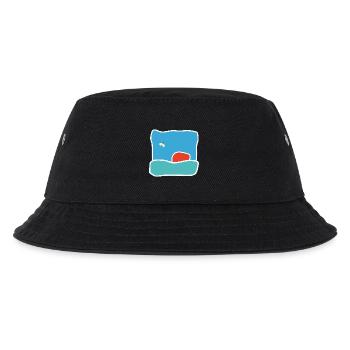 Midge in flight – flying insect - Kids’ Bucket Hat - black - Front