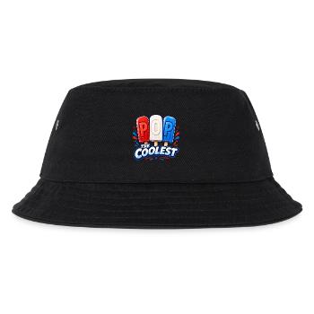 Grand-père drôle, le papa le plus cool - Bob Enfant - noir - Devant