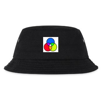 Venn diagram - Kids’ Bucket Hat - black - Front