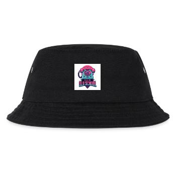 Call Me Old School - Kids’ Bucket Hat - black - Front
