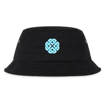 Neon Celtic Knot Infinity - Kids’ Bucket Hat - black - Front