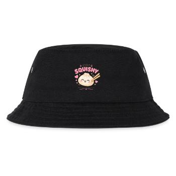 stay squishy - little bites. big happines - Kinder Bucket Hat - Schwarz - Vorne