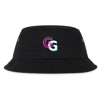 Graffiti G Design Geschenk - Kinder Bucket Hat - Schwarz - Vorne