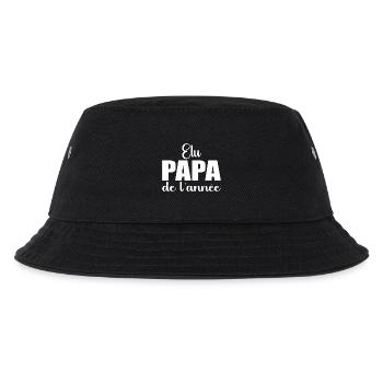 elu papa de l'annee | cadeau fête des pères - Bob Enfant - noir - Devant