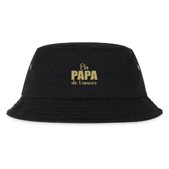 elu papa de l'annee | cadeau fête des pères - Bob Enfant - noir - Devant