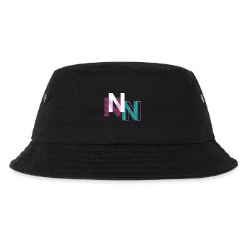 N Letter Design - Kids’ Bucket Hat - black - Front