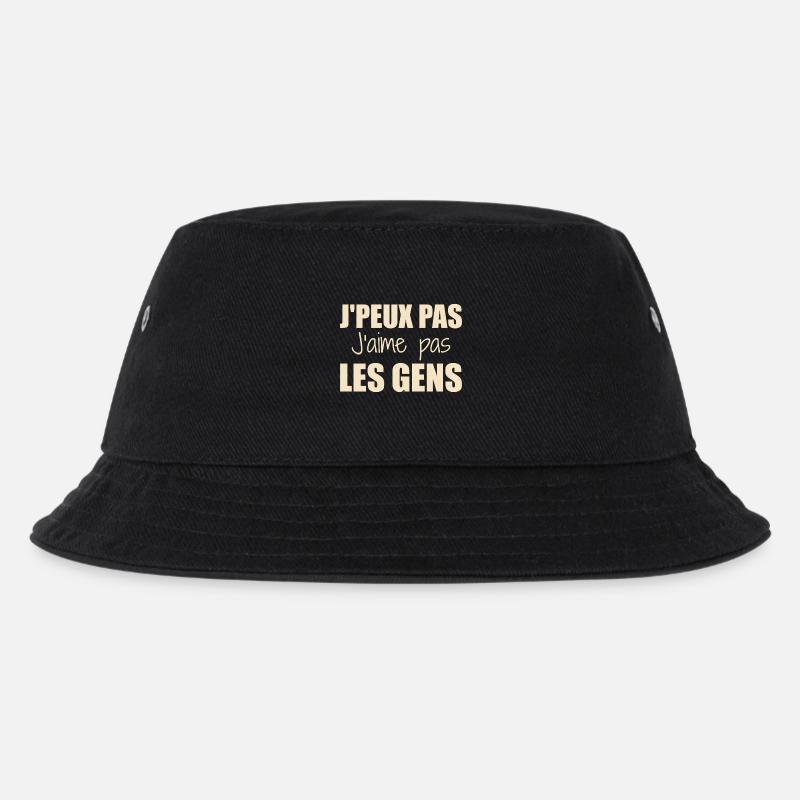 J'peux pas j'aime pas les gens - Bob Enfant - noir