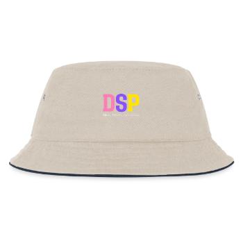 Direct Support Professional - Kids’ Bucket Hat - ecru/navy - Front