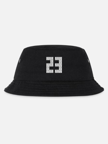 23 Tekno - Kinder Bucket Hat - Schwarz