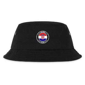 MOJ GRAD RIJEKA - Kinder Bucket Hat - Schwarz - Vorne