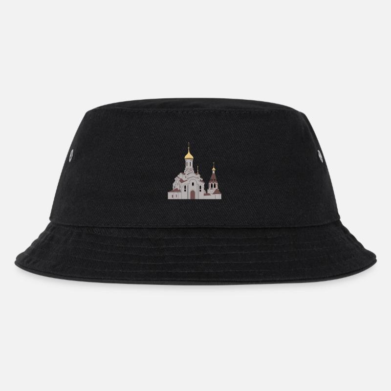 Orthodoxe Kirche - Kinder Bucket Hat - Schwarz