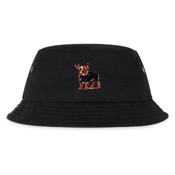 bulldog - Kids’ Bucket Hat - black - Front
