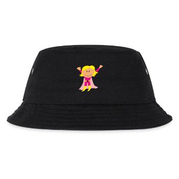 Girl - Kids’ Bucket Hat - black - Front