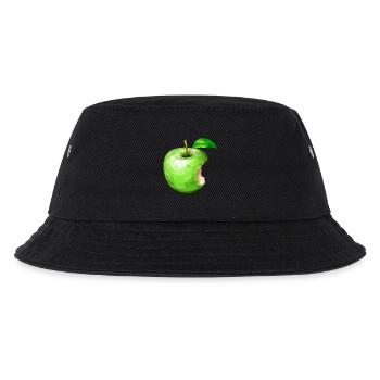 Apfel,Kunst,Obst - Kinder Bucket Hat - Schwarz - Vorne