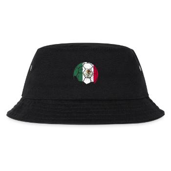 Mexico Soccer Ball Fußball - Kinder Bucket Hat - Schwarz - Vorne