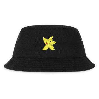 Stern - Kinder Bucket Hat - Schwarz - Vorne