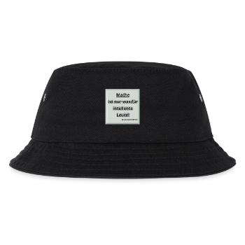 Mathe! Intelligent. Geschenk / Geschenkidee - Kinder Bucket Hat - Schwarz - Vorne