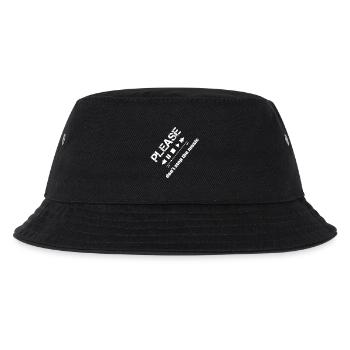 Please dont stop the music - Kinder Bucket Hat - Schwarz - Vorne
