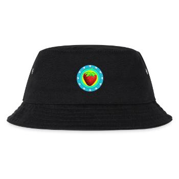 Fraise et coeurs - Bob Enfant - noir - Devant