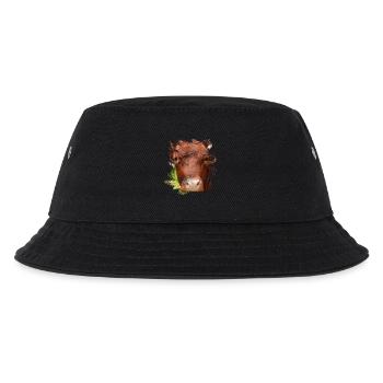 Das Pinzgauer Rind Vieh - Kinder Bucket Hat - Schwarz - Vorne