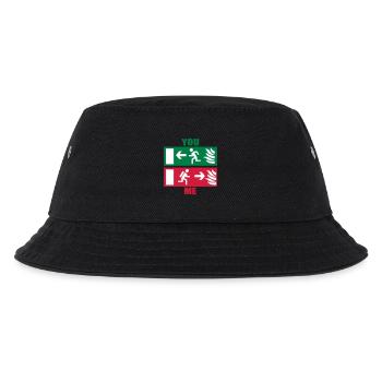 fire brigade - Kids’ Bucket Hat - black - Front