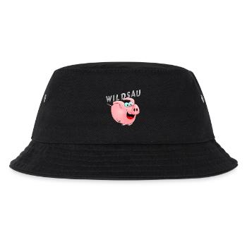 Wildsau - Kinder Bucket Hat - Schwarz - Vorne