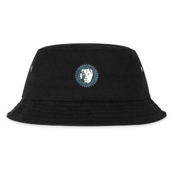 Löwenkopf Reggae Design - Kinder Bucket Hat - Schwarz - Vorne