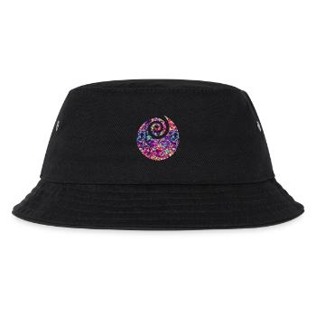 Vektor Grafik Grafik Vektor Vektor - Kinder Bucket Hat - Schwarz - Vorne
