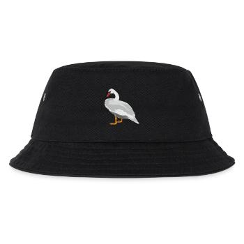 swan - Kids’ Bucket Hat - black - Front