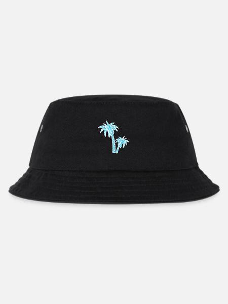 Tropic Wave Abstract Palm Design - Bob Enfant - noir
