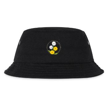 Pissenlits et fleurs de pissenlit jaune dans le cadre - Bob Enfant - noir - Devant