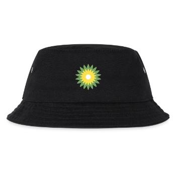 Blume - Kinder Bucket Hat - Schwarz - Vorne