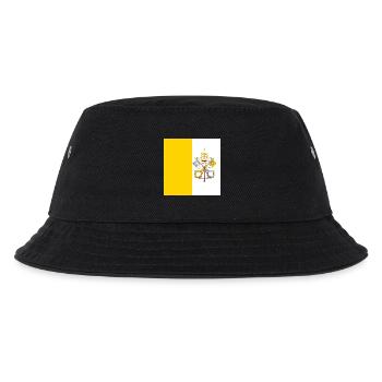 Drapeau de la Cité du Vatican, cadeau d’État papal catholique - Bob Enfant - noir - Devant