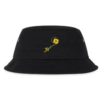 giesskanne h - Kinder Bucket Hat - Schwarz - Vorne