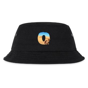 wüste mit kamel o - Kinder Bucket Hat - Schwarz - Vorne