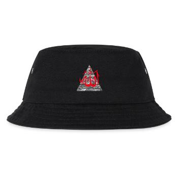 allah rot - Kinder Bucket Hat - Schwarz - Vorne
