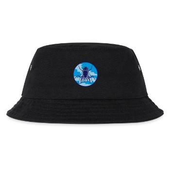 Circle housefly small house fly - Kids’ Bucket Hat - black - Front