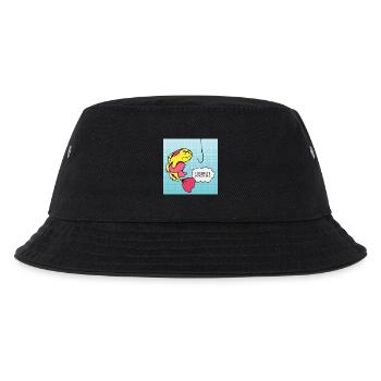 Pop Art : Poissons Accrocs Humour - Bob Enfant - noir - Devant
